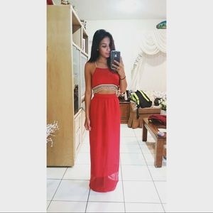 Cruise two piece dress